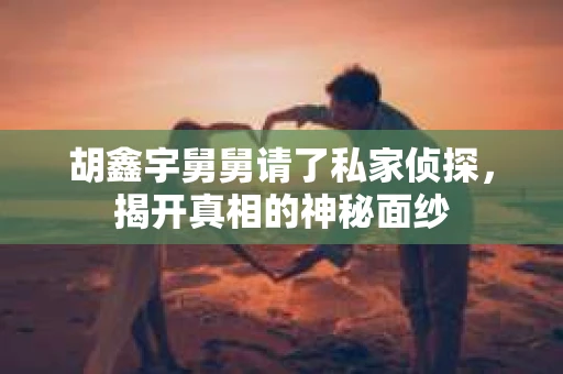 胡鑫宇舅舅请了私家侦探，揭开真相的神秘面纱