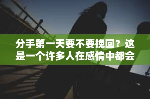 分手第一天要不要挽回？这是一个许多人在感情中都会遇到的问题。在这个关键时刻，我们该如何抉择？本文将深入探讨这个问题，帮助你在分手的第一天做出明智的决定