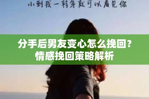 分手后男友变心怎么挽回？情感挽回策略解析