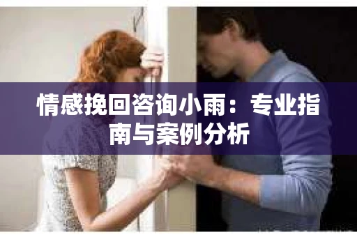情感挽回咨询小雨：专业指南与案例分析