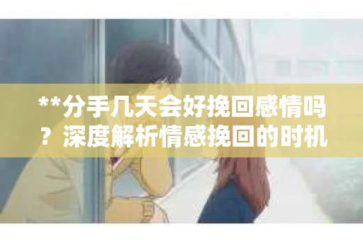 **分手几天会好挽回感情吗？深度解析情感挽回的时机与策略**