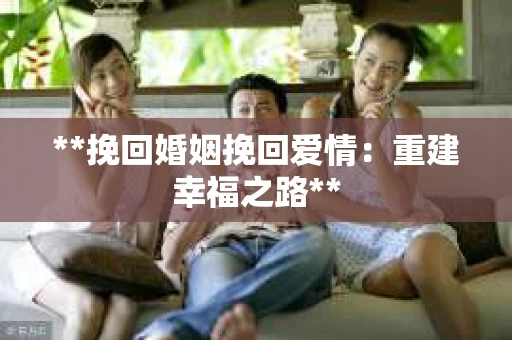 **挽回婚姻挽回爱情：重建幸福之路**