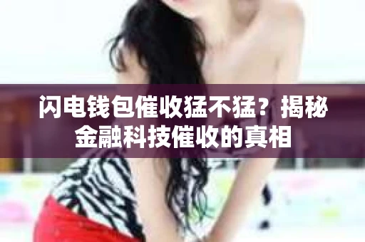 闪电钱包催收猛不猛？揭秘金融科技催收的真相