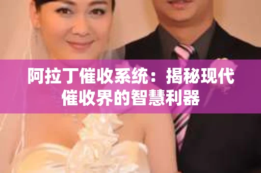 阿拉丁催收系统：揭秘现代催收界的智慧利器