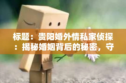标题：贵阳婚外情私家侦探：揭秘婚姻背后的秘密，守护家庭和谐