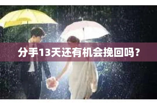 分手13天还有机会挽回吗？