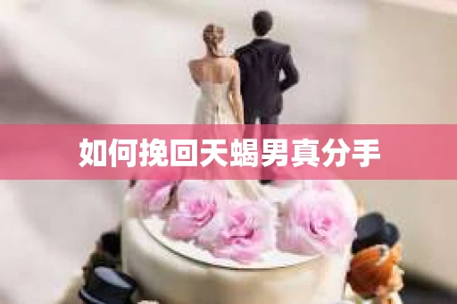 如何挽回天蝎男真分手