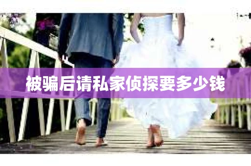 被骗后请私家侦探要多少钱