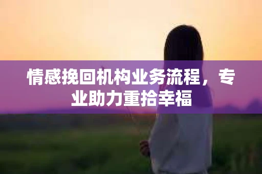 情感挽回机构业务流程，专业助力重拾幸福