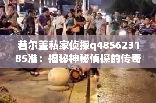 若尔盖私家侦探q485623185准：揭秘神秘侦探的传奇故事